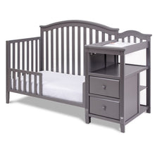 Load image into Gallery viewer, Athena 4566G AFG Kali 4-in-1 Crib with Changer - Grey