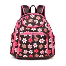 Load image into Gallery viewer, MKF Collection by Mia K. Amazing Mom Colorland Leslie Multi-Pocket Baby Diaper Backpack - Flower