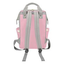 Load image into Gallery viewer, Designer Baby Bag With Cuddly Pink Teddy Bear In Tea Cup - Waterproof Multifunction Backpack Bag
