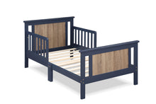 Load image into Gallery viewer, Connelly Reversible Panel Toddler Bed Midnight Blue/Vintage Walnut