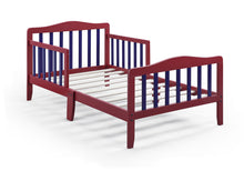 Load image into Gallery viewer, Twain Toddler Bed Red/Blue