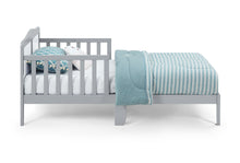 Load image into Gallery viewer, Birdie Toddler Bed Light Gray/White