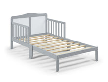 Load image into Gallery viewer, Birdie Toddler Bed Light Gray/White
