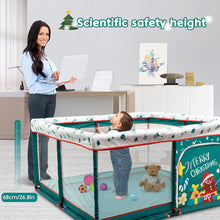 Load image into Gallery viewer, Baby Game Fence Baby Playpen Play Yard Safety Activity Center With Anti-slip Base