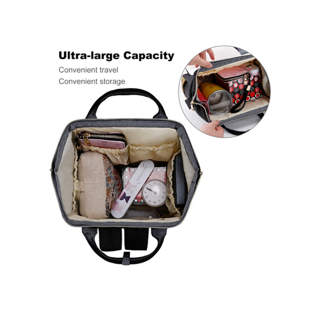 Designer Diaper Bag - Cutest Little Cowboy Boy Personalized Multi-Function Backpack